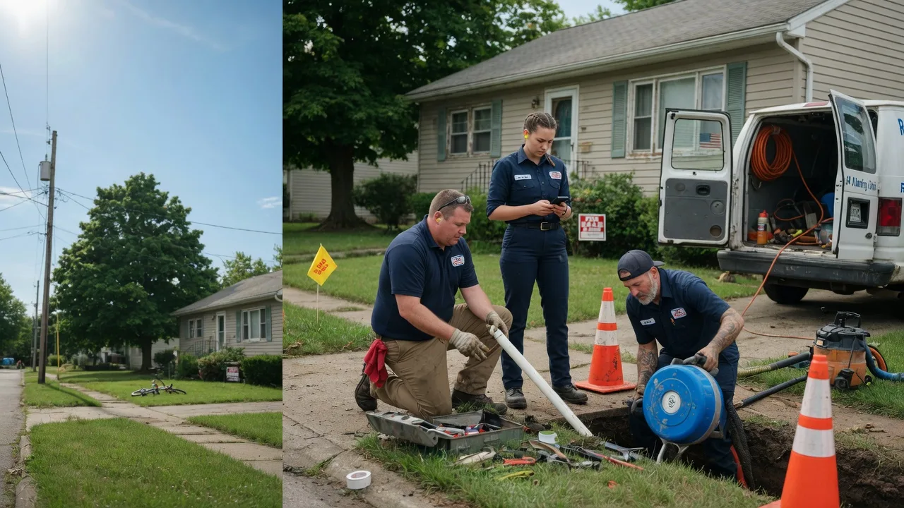 Sewer Line Repair in Nora, IL near me